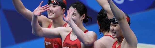 多多28中国官网-“我们中国人也可以！”中国接力女队打破美澳垄断