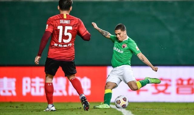 多多28官网-【中超】儒尼奥尔破僵局金特罗处子球 亚泰1比1深足